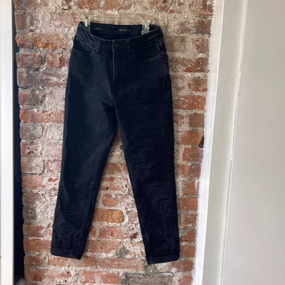 Black Frank and Oak Stevie Jeans